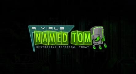 A Virus Named TOM Title Screen